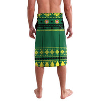 Personalized Portugal Christmas Lavalava Emblem With Flag Style - Wonder Print Shop
