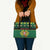 Personalized Portugal Christmas Leather Bag Emblem With Flag Style - Wonder Print Shop