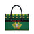 Personalized Portugal Christmas Leather Bag Emblem With Flag Style - Wonder Print Shop