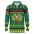 Personalized Portugal Christmas Long Sleeve Polo Shirt Emblem With Flag Style - Wonder Print Shop