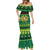 Personalized Portugal Christmas Mermaid Dress Emblem With Flag Style - Wonder Print Shop