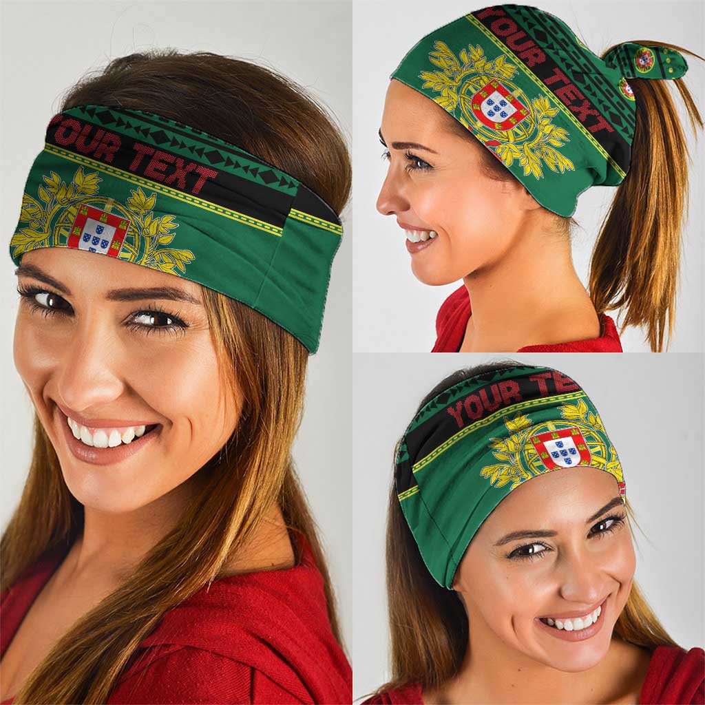 Personalized Portugal Christmas Neck Gaiter Emblem With Flag Style - Wonder Print Shop