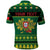 Personalized Portugal Christmas Polo Shirt Emblem With Flag Style - Wonder Print Shop