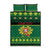 Personalized Portugal Christmas Quilt Bed Set Emblem With Flag Style - Wonder Print Shop