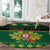 Personalized Portugal Christmas Round Carpet Emblem With Flag Style - Wonder Print Shop