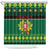 Personalized Portugal Christmas Shower Curtain Emblem With Flag Style - Wonder Print Shop