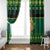 Personalized Portugal Christmas Window Curtain Emblem With Flag Style - Wonder Print Shop