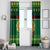 Personalized Portugal Christmas Window Curtain Emblem With Flag Style - Wonder Print Shop