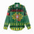 Personalized Portugal Christmas Women Casual Shirt Emblem With Flag Style - Wonder Print Shop