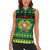 Personalized Portugal Christmas Women Sleeveless Polo Shirt Emblem With Flag Style - Wonder Print Shop
