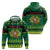Personalized Portugal Christmas Zip Hoodie Emblem With Flag Style - Wonder Print Shop