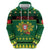 Personalized Portugal Christmas Zip Hoodie Emblem With Flag Style - Wonder Print Shop