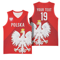 Custom Poland Football Basketball Jersey Go Bialo-Czerwoni Champions Red