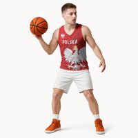 Custom Poland Football Basketball Jersey Go Bialo-Czerwoni Champions Red