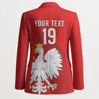 Custom Poland Football Blazer Go Bialo-Czerwoni Champions Red