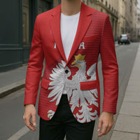 Custom Poland Football Blazer Go Bialo-Czerwoni Champions Red