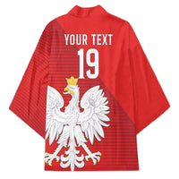 Custom Poland Football Kimono Go Bialo-Czerwoni Champions Red