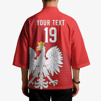 Custom Poland Football Kimono Go Bialo-Czerwoni Champions Red