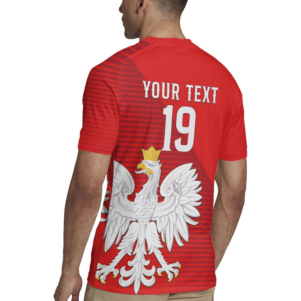 Custom Poland Football Rugby Jersey Go Bialo-Czerwoni Champions Red