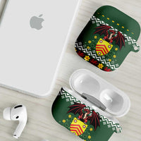 Glamorgan Wales Christmas AirPods Case Cymru Dragon And Daffodil - Wonder Print Shop