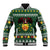Glamorgan Wales Christmas Baseball Jacket Cymru Dragon And Daffodil - Wonder Print Shop