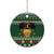Glamorgan Wales Christmas Ceramic Ornament Cymru Dragon And Daffodil - Wonder Print Shop