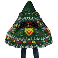 Glamorgan Wales Christmas Cloak Cymru Dragon And Daffodil - Wonder Print Shop