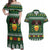 Glamorgan Wales Christmas Couples Matching Off Shoulder Maxi Dress and Hawaiian Shirt Cymru Dragon And Daffodil - Wonder Print Shop