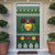Glamorgan Wales Christmas Door Cover Cymru Dragon And Daffodil - Wonder Print Shop