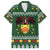 Glamorgan Wales Christmas Family Matching Long Sleeve Bodycon Dress and Hawaiian Shirt Cymru Dragon And Daffodil - Wonder Print Shop