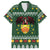 Glamorgan Wales Christmas Family Matching Off Shoulder Short Dress and Hawaiian Shirt Cymru Dragon And Daffodil - Wonder Print Shop