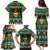 Glamorgan Wales Christmas Family Matching Puletasi and Hawaiian Shirt Cymru Dragon And Daffodil - Wonder Print Shop