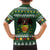 Glamorgan Wales Christmas Family Matching Short Sleeve Bodycon Dress and Hawaiian Shirt Cymru Dragon And Daffodil - Wonder Print Shop