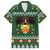 Glamorgan Wales Christmas Family Matching Short Sleeve Bodycon Dress and Hawaiian Shirt Cymru Dragon And Daffodil - Wonder Print Shop