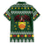 Glamorgan Wales Christmas Family Matching Short Sleeve Bodycon Dress and Hawaiian Shirt Cymru Dragon And Daffodil - Wonder Print Shop