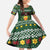 Glamorgan Wales Christmas Family Matching Summer Maxi Dress and Hawaiian Shirt Cymru Dragon And Daffodil - Wonder Print Shop