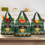 Glamorgan Wales Christmas Grocery Bag Cymru Dragon And Daffodil - Wonder Print Shop