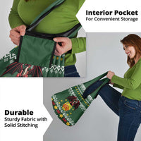 Glamorgan Wales Christmas Grocery Bag Cymru Dragon And Daffodil - Wonder Print Shop