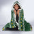 Glamorgan Wales Christmas Hooded Blanket Cymru Dragon And Daffodil - Wonder Print Shop