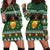 Glamorgan Wales Christmas Hoodie Dress Cymru Dragon And Daffodil - Wonder Print Shop