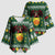 Glamorgan Wales Christmas Kimono Sleeve Blouse Cymru Dragon And Daffodil - Wonder Print Shop