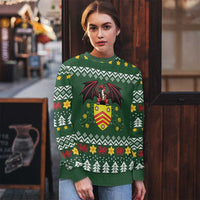 Glamorgan Wales Christmas Ugly Christmas Sweater Cymru Dragon And Daffodil - Wonder Print Shop
