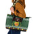 Glamorgan Wales Christmas Leather Tote Bag Cymru Dragon And Daffodil - Wonder Print Shop