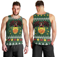 Glamorgan Wales Christmas Men Tank Top Cymru Dragon And Daffodil - Wonder Print Shop