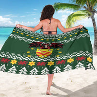 Glamorgan Wales Christmas Sarong Cymru Dragon And Daffodil - Wonder Print Shop