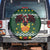 Glamorgan Wales Christmas Spare Tire Cover Cymru Dragon And Daffodil - Wonder Print Shop