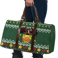 Glamorgan Wales Christmas Travel Bag Cymru Dragon And Daffodil - Wonder Print Shop