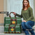Glamorgan Wales Christmas Travel Bag Cymru Dragon And Daffodil - Wonder Print Shop