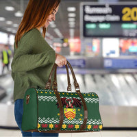 Glamorgan Wales Christmas Travel Bag Cymru Dragon And Daffodil - Wonder Print Shop