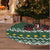 Glamorgan Wales Christmas Tree Skirt Cymru Dragon And Daffodil - Wonder Print Shop